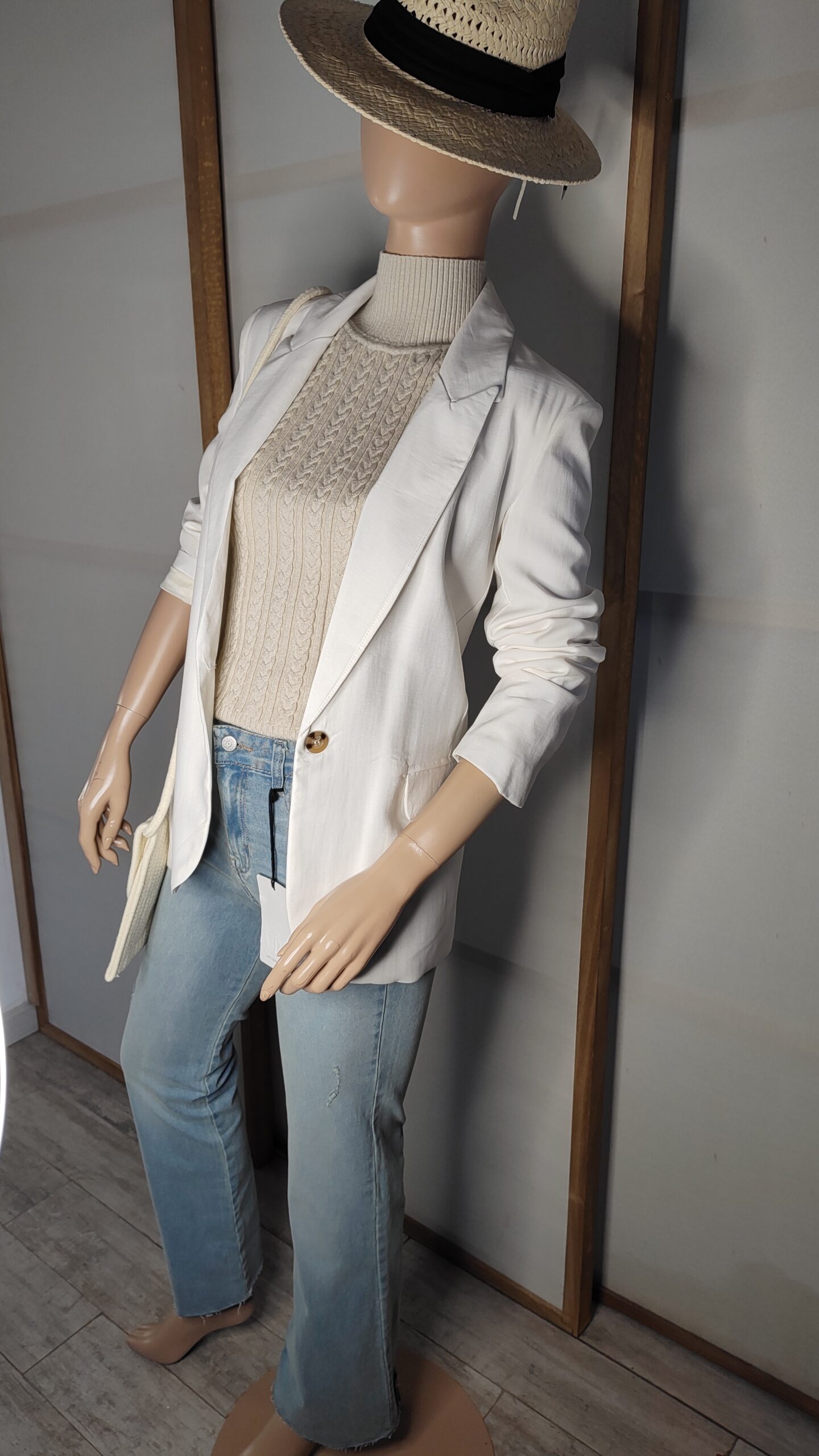 Blazer sastrero off white - Image 4