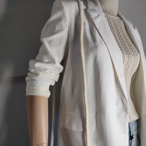 Blazer sastrero off white