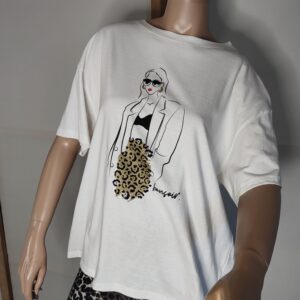 Remera Oversize Blanca