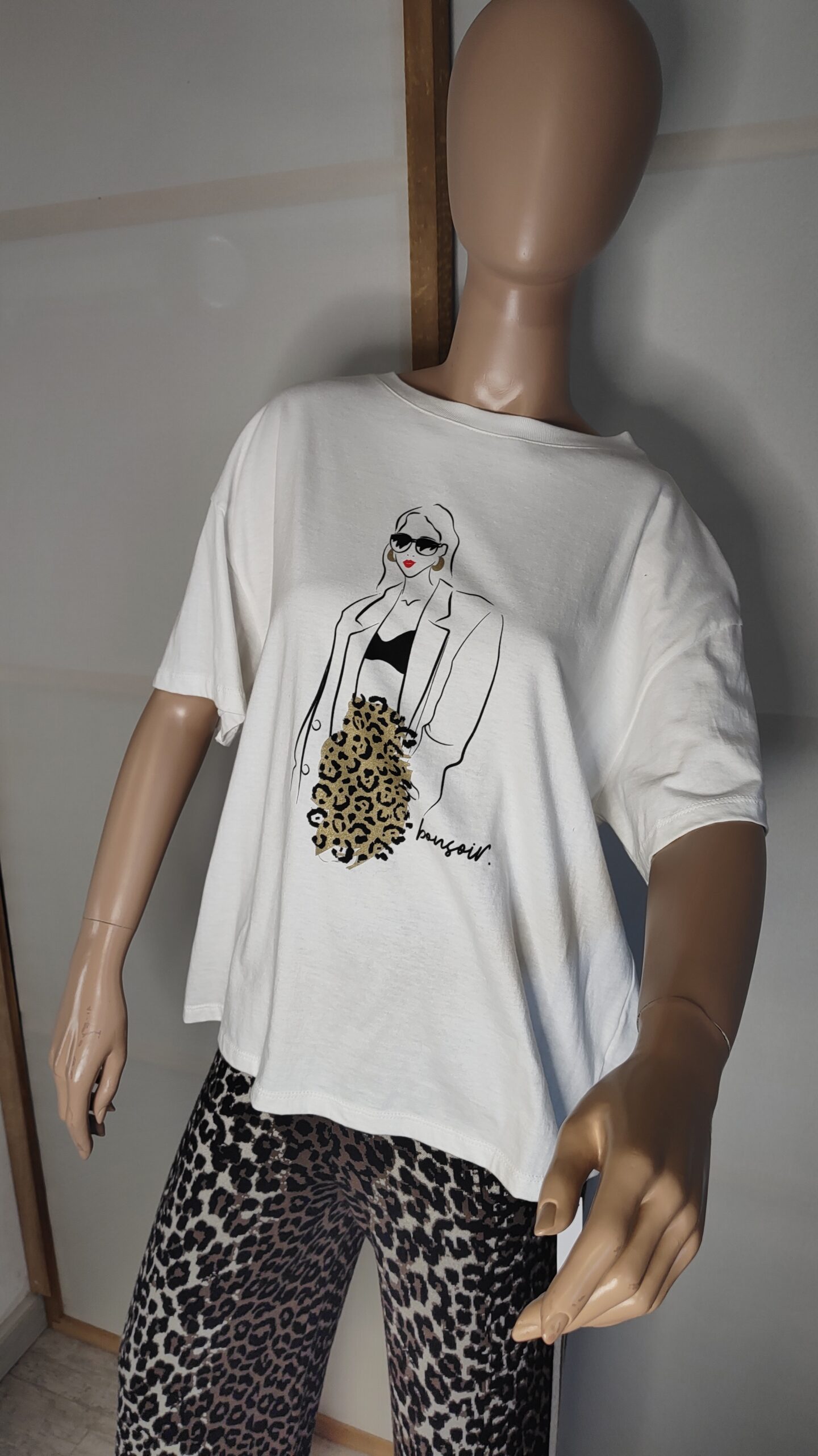 Remera Oversize Blanca